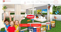 Desktop Screenshot of kossanpaint.com